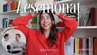 Lesemonat April | Tolle Bücher &amp; Boyfriend Booktalk
