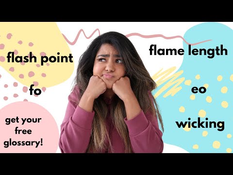 The Ultimate List Of Candle Making Terms for Beginners | Free Glossary Download!