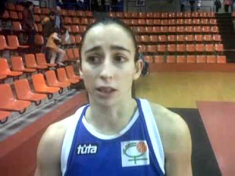 Silvia Domínguez tras el Jopisa Ciudad de Burgos - Ciudad Ros Casares Valencia