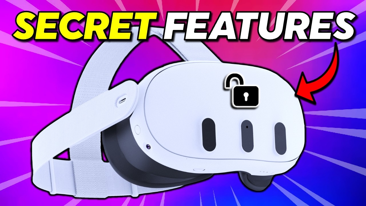 10 Quest 3 Hidden Features Meta Doesn't Tell You About. VR Tips & Tricks.