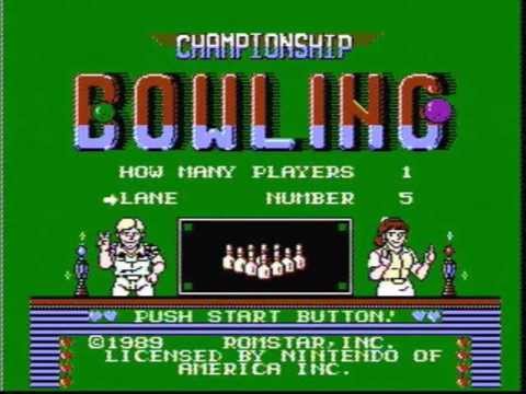 Championship Bowling NES