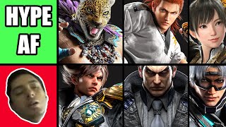 RANKING The MOST HYPE Characters in Tekken 8!