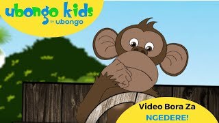 Ngedere Mjanja!  Video Bora za Ubongo Kids  Katuni