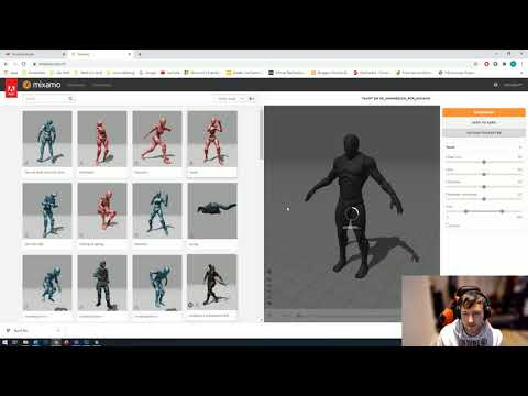 Importing Mixamo Animations into UE4 without 3D Software Tutorial