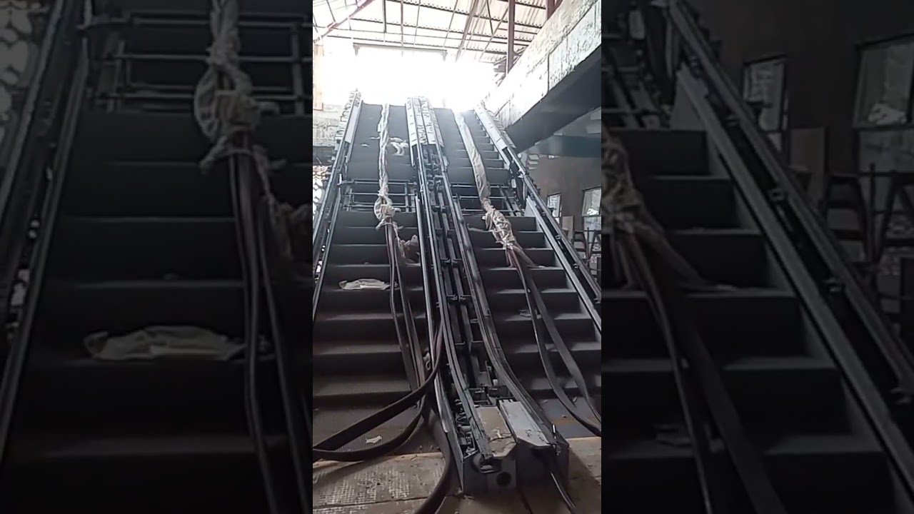 escalator installation at site #constuction #building