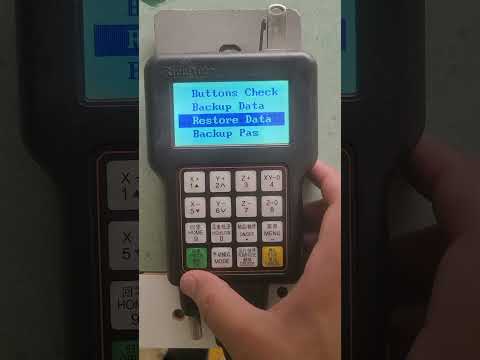 How To Reset Cnc Peramater In Rich Auto System