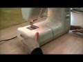 Как заправить нитки в швейную машину 