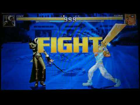 M.U.G.E.N: Foxy KOF VS Cloud Strife