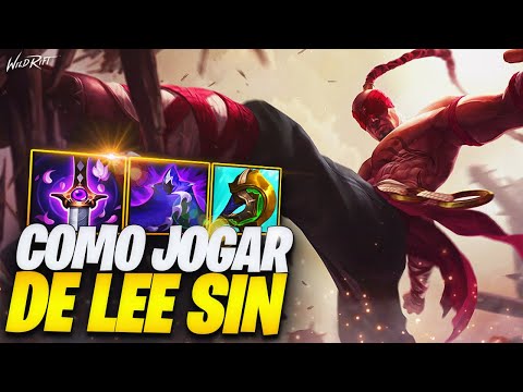 Como JOGAR de LEE SIN 2022 no WILD RIFT!