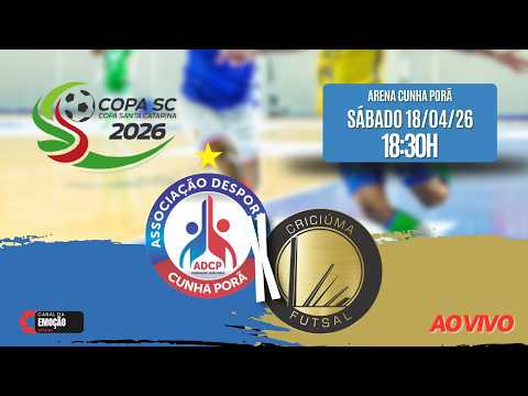 [AO VIVO] ADCP x Criciúma / Copa Santa Catarina 2026