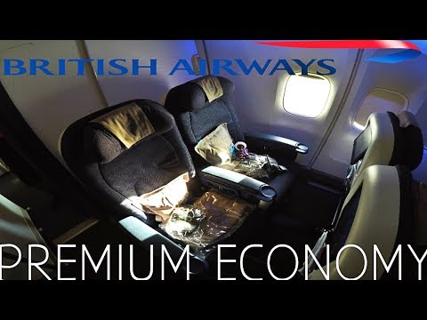 YouTube video about Experience Luxury with British Airways Premium Economy Seats