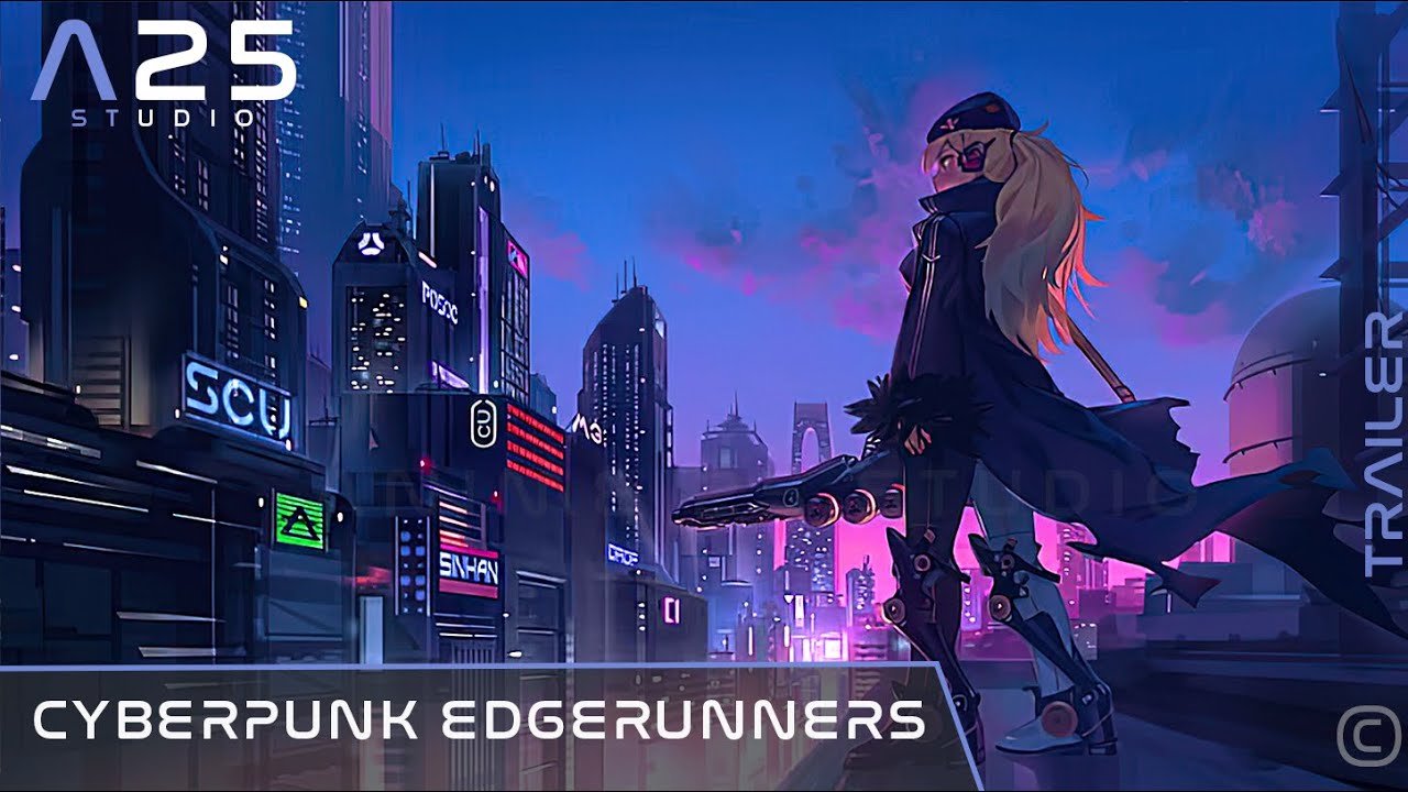 8K UHD Cyberpunk Edgerunners teaser, Cyberpunk Anime | SUB thumbnail