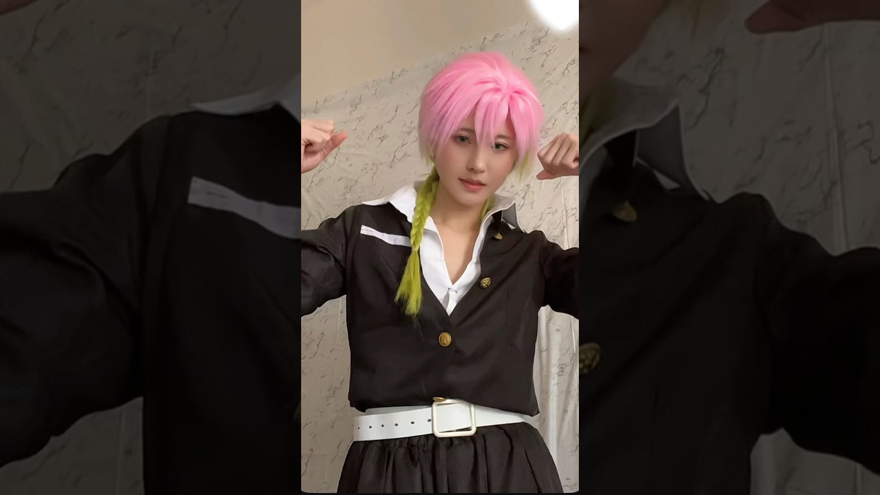 ⚠︎︎捏造衣装#蜜璃コスプレ #mitsuricosplay #demonslayer #鬼滅の刃コスプレ