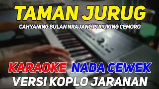 Download lagu Taman Jurug - Karaoke Nada Wanita ( C# m ) || Versi Koplo Jaranan mp3