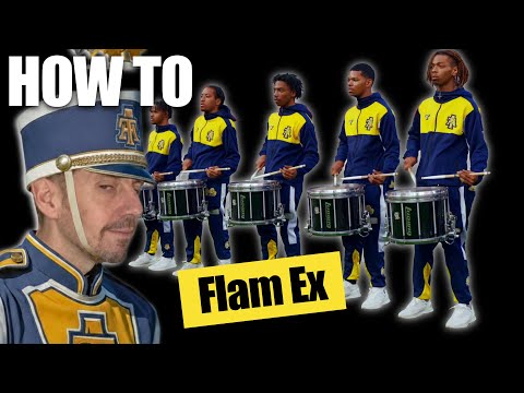 Cold Steel Drumline Flam Warmup – Step-by-Step Tutorial