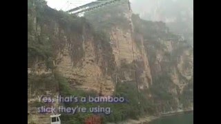 preview picture of video 'Longqing Gorge, China Bungee Jump'