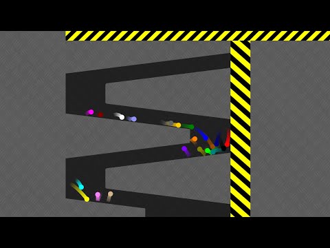Shutter Crush 3 - Survival Marble Race in Algodoo