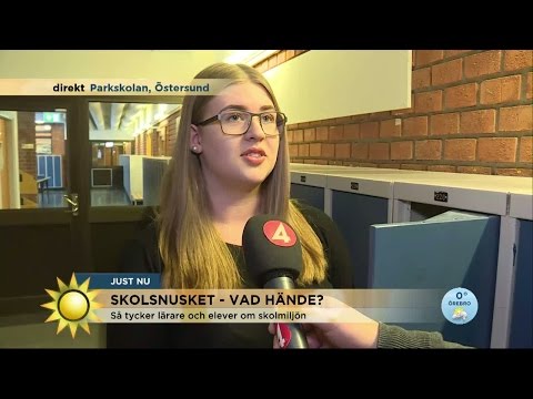 Så tycker eleverna om skolsnusket - Nyhetsmorgon (TV4)