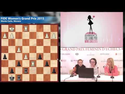 Round 9 Stefanova Antoaneta (BUL) 0 - 1 Dzagnidze Nana (GEO)