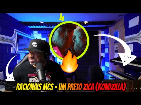 Racionais MCs - Um Preto Zica (KondZilla) - Producer Reaction