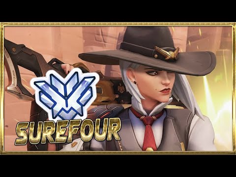 "SUREFOUR" Best Moments - Overwatch Montage