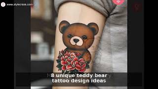 8 Cute Teddy Bear Tattoo Ideas & Meanings (2024 Guide)