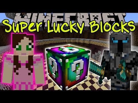 Minecraft: SPIRAL SUPER LUCKY BLOCK CHALLENGE GAMES - Lucky Block Mod - Modded Mini-Game