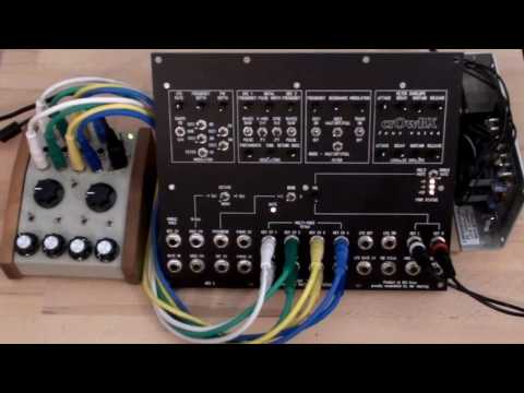 crOwBX demo - DIY Oberheim OB-X clone (4 voice polyphonic)