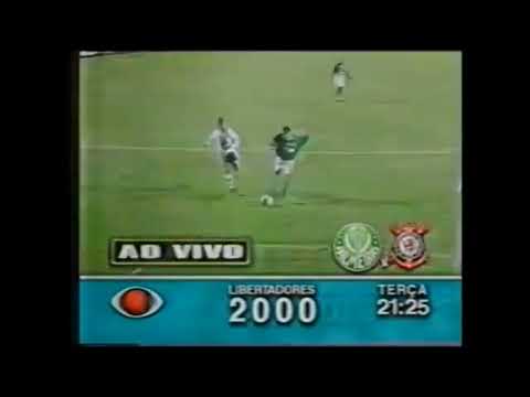 Chamada de Palmeiras X Corinthians - Libertadores - Band TV(2000)