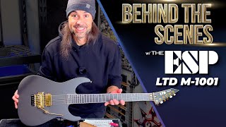 Video thumbnail for 🎸Behind the scenes setup with the ESP ltd M-1001! by Rob Arnold