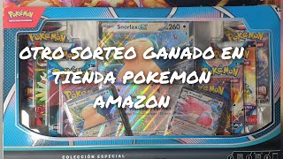 COLECCION ESPECIAL SNORLAX EX Y BLISSEY EX POKEMON TCG - BLISTER GANADO EN SORTEO TIENDA AMAZON
