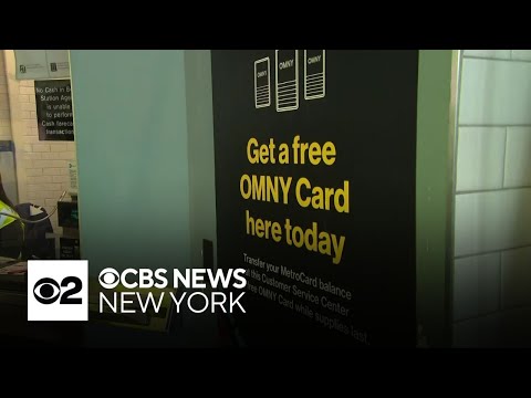 MTA giving away OMNY cards as MetroCard is phased out