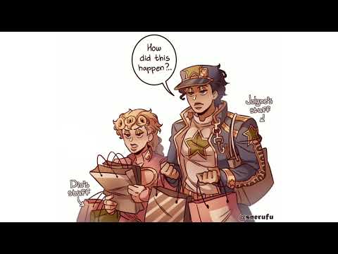 DIO vs. Jolyne | JoJo Comic Dub