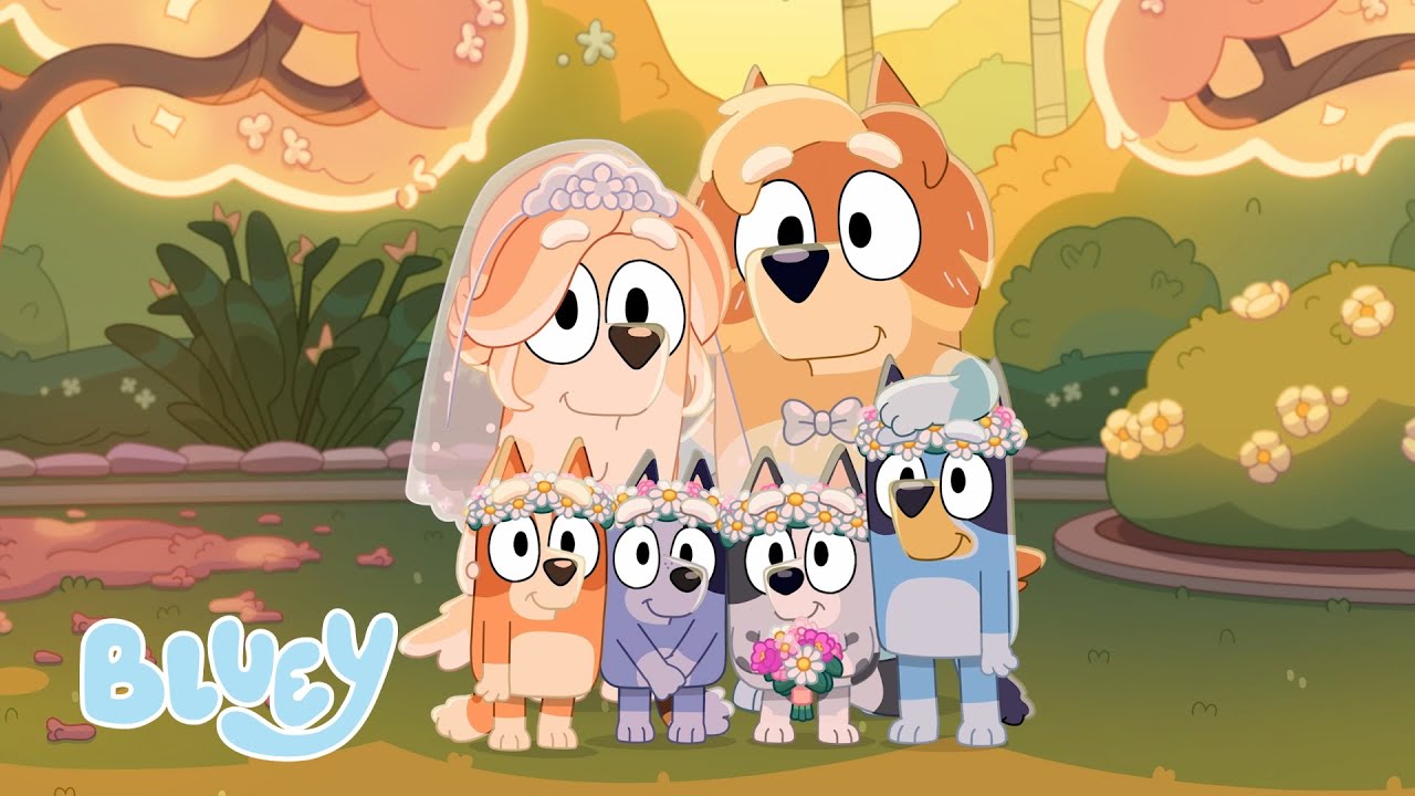 Le mariage 🩷 | Le Panneau | Bluey Français Chaîne Officielle