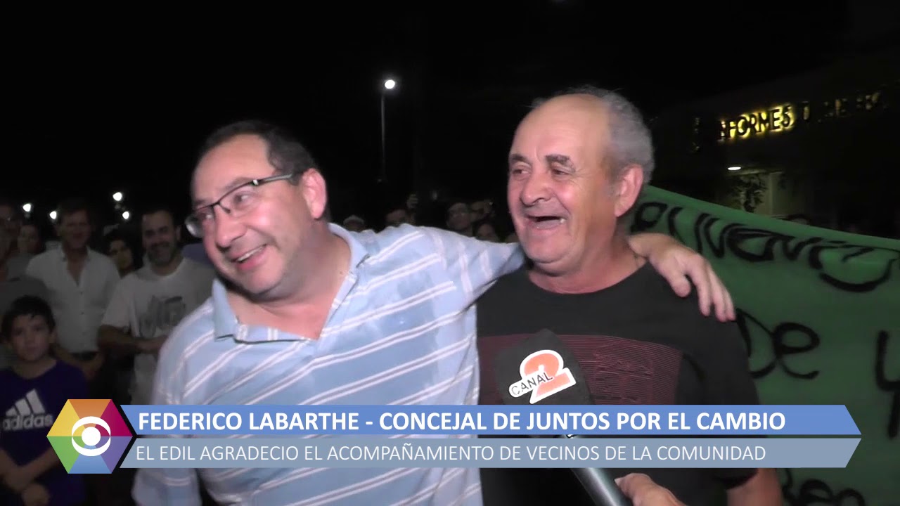 2020 03 16 LIBERACION DE LOS CONCEJALES 3 FEDERICO LABARTHE PALABRAS