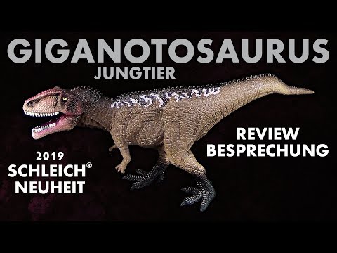 Dinozauro figūrėlė Gigantosaurus jauniklis 15017 Schleich video