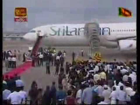His Excellence President Mahinda Rajapaksha Arrived Sri Lanka - 2009-05-17