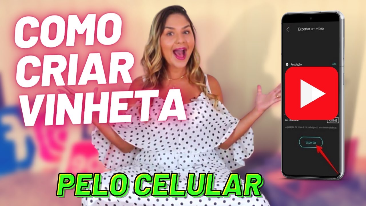 🎬 COMO FAZER VINHETA PELO CELULAR - Aplicativo GRÁTIS - Fácil e Rápido [Atualizado 2022]