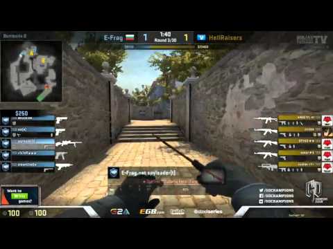 GOCL S2: HellRaisers vs E-Frag @ de_overpass [EN]