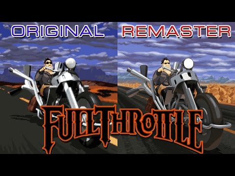 Full Throttle: Original vs Remaster Comparison