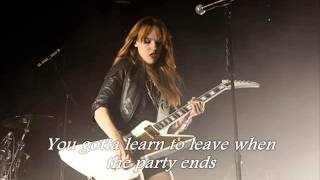 Halestorm - You call me a bitch like it&#39;s a bad thing (lyrics)