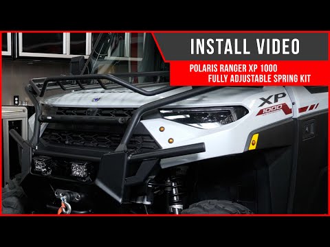 Polaris Ranger XP1000 - Fully Adjustable Spring Kit // INSTALL