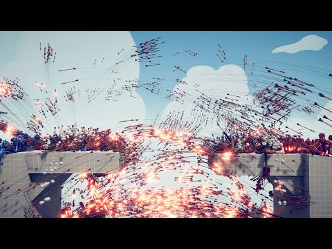 CHEERLEADERS RAPID FIRE RANGED WARS - Totally Accurate Battle Simulator TABS