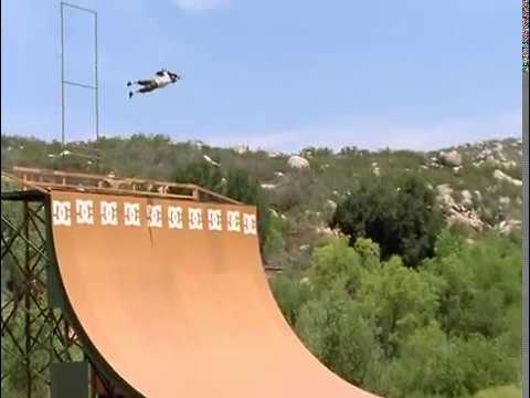 Danny Way Mega Ramp Skateboarding Footage - DC Video DVD Extras 1080p