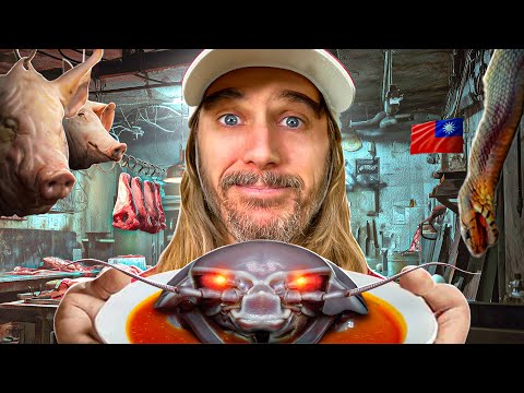 Je teste toute la nourriture bizarre de Taïwan (J'ai souffert) 🇹🇼