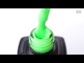 Kira Nails gel-varnish No. 185 (neon light green, enamel) 6 ml