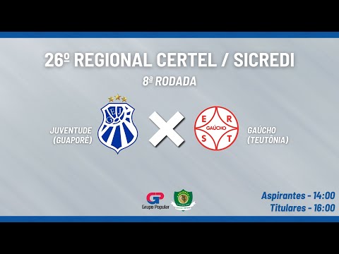 REGIONAL CERTEL / SICREDI 2025 - 8ª RODADA | JORNADA ESPORTIVA