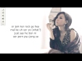 2ne1 - Missing you lyrics (easy to read) 