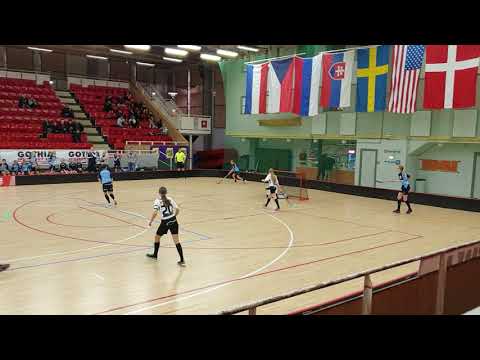 Gothia Cup - Älvstranden team 1 vs Warberg, period 1 (Innebandy / Floorball)