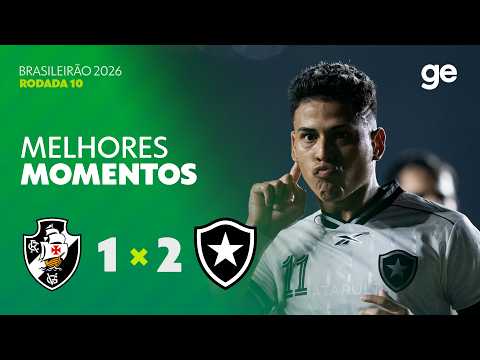 Gols e lances de Vasco da Gama x Botafogo